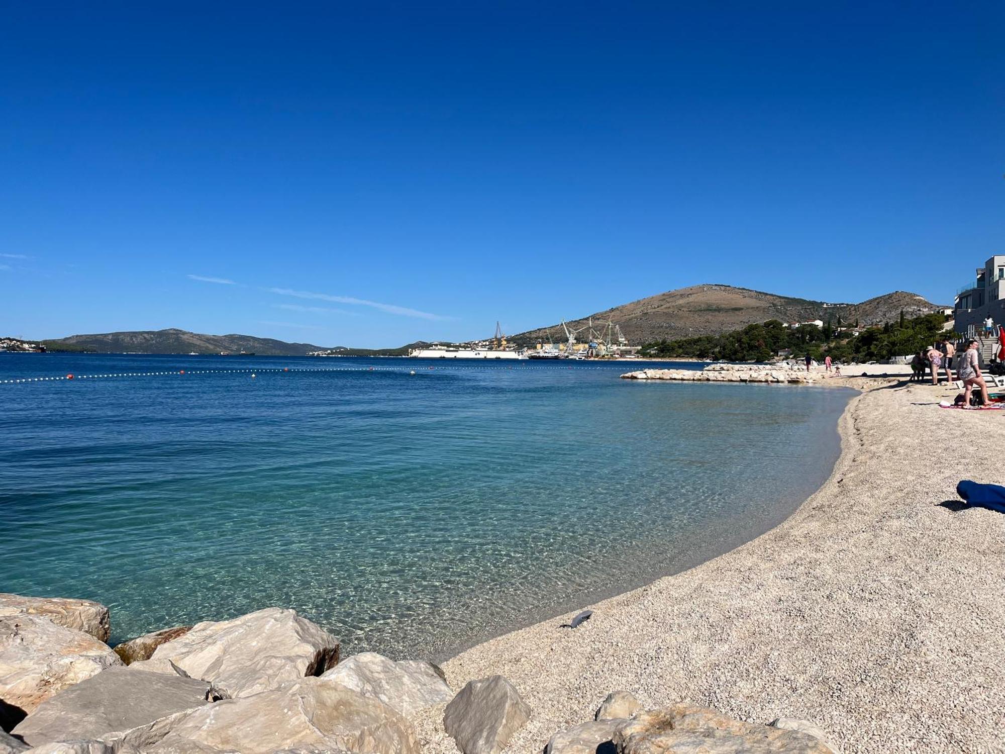 Apartments Villa Mirella 20 M From The Sea - Free Parking Trogir Exterior photo